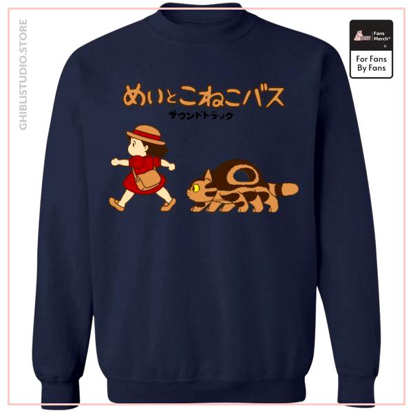 My Neighbor Totoro Cat Bus and Mei Unisex Sweatshirt