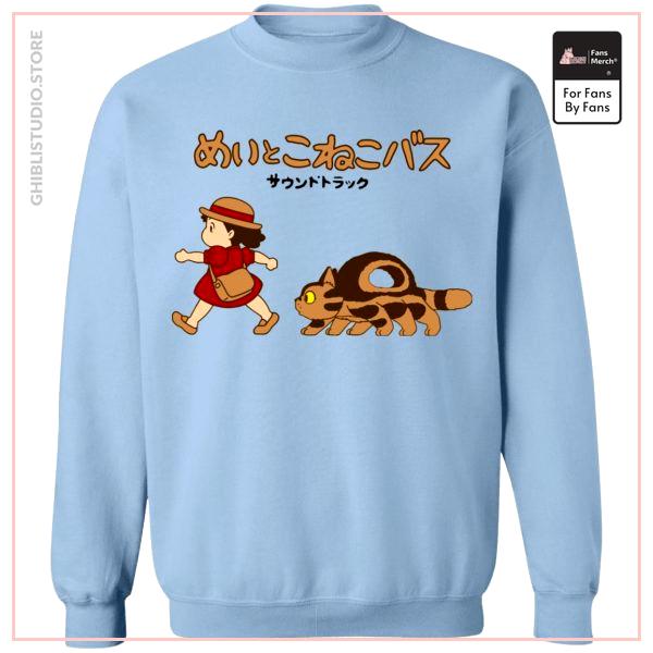 My Neighbor Totoro Cat Bus and Mei Unisex Sweatshirt