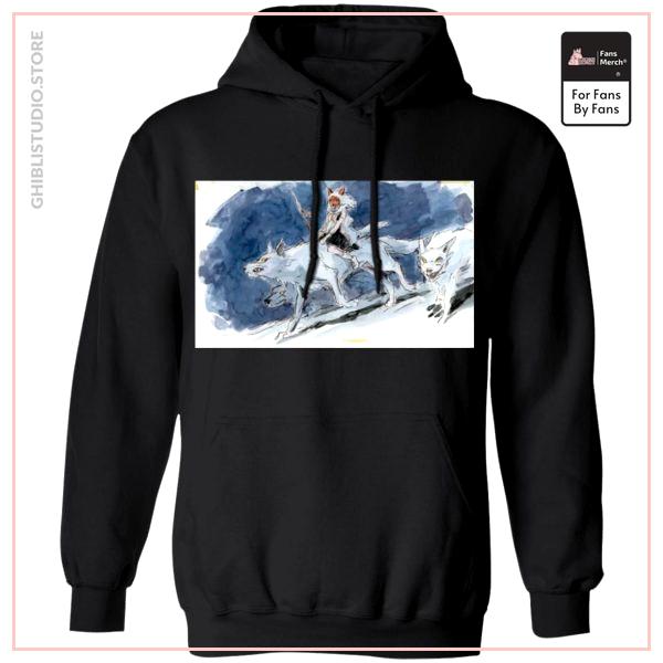 Princess Mononoke Water Color Art Hoodie Unisex