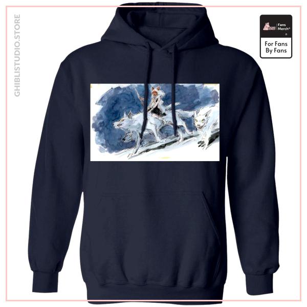 Princess Mononoke Water Color Art Hoodie Unisex