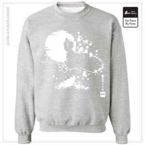 Kiki's Delivery Service - Flying in the night Sweatshirt Unisex