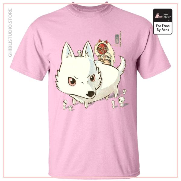 Princess Mononoke and The Wolf Cute Chibi Version T Shirt