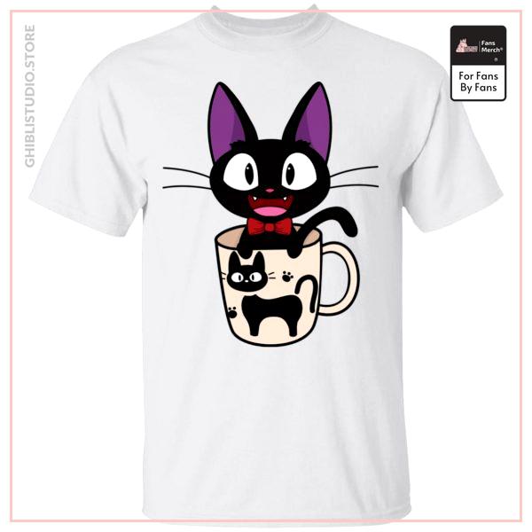Jiji in the Cat Cup T Shirt