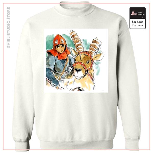 Princess Mononoke - Ashitaka Water Color Sweatshirt