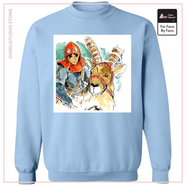 Princess Mononoke - Ashitaka Water Color Sweatshirt