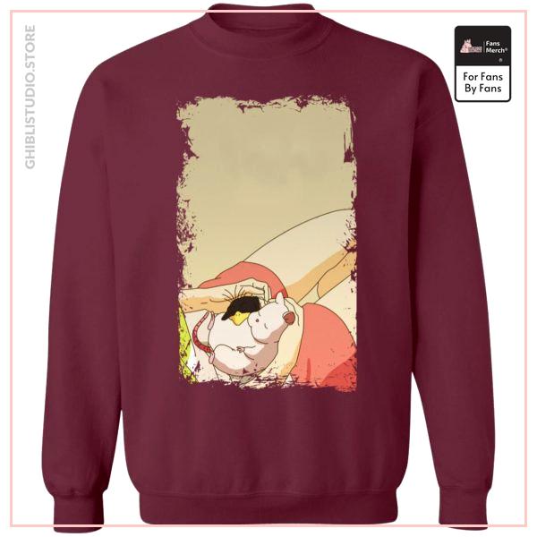 Spirited Away - Sleeping Boh Mouse Sweatshirt