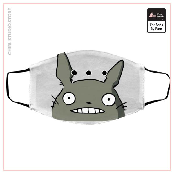 Totoro Poker Face Face Mask