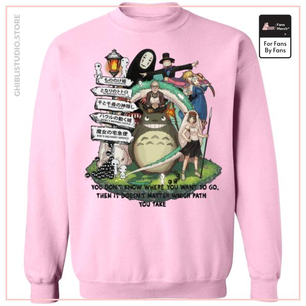 Studio Ghibli Hayao Miyazaki With His Arts Sweatshirt Unisex