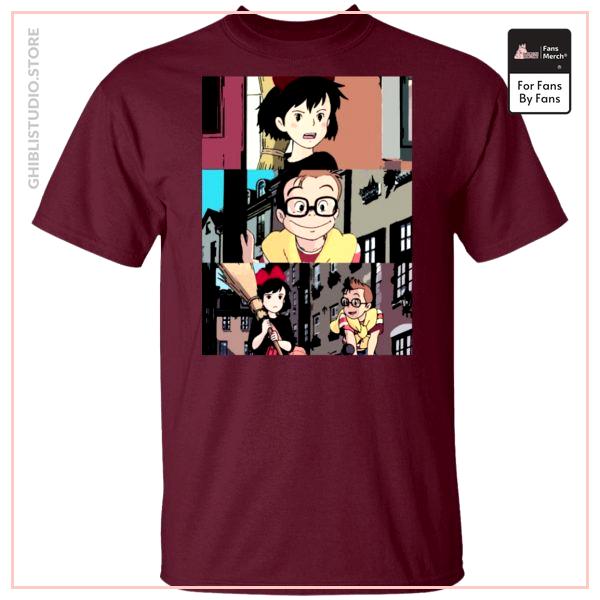 Kiki's Delivery Service Tower Collage T Shirt Unisex