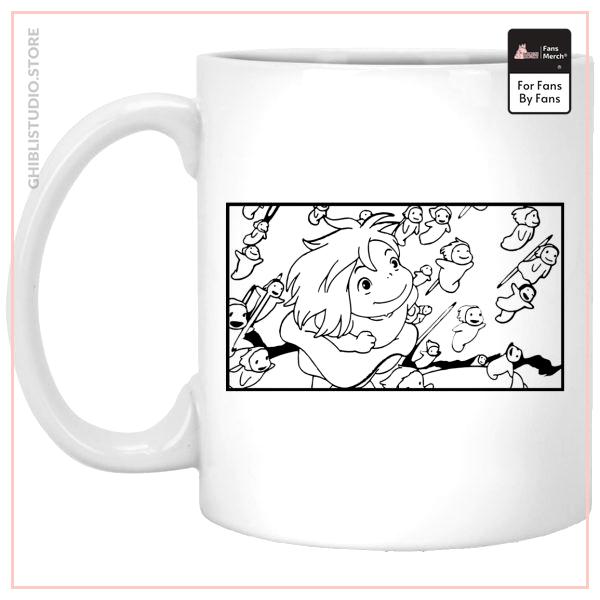 Ponyo - Freedom Sketch Mug