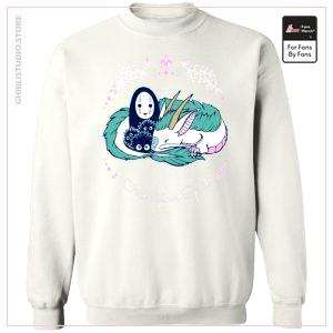 Spirited Away - No Face and Haku Dragon Sweatshirt