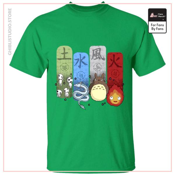 Ghibli Elemental T Shirt Unisex