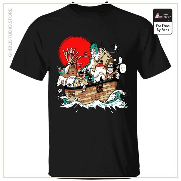 Studio Ghibli Boat T Shirt