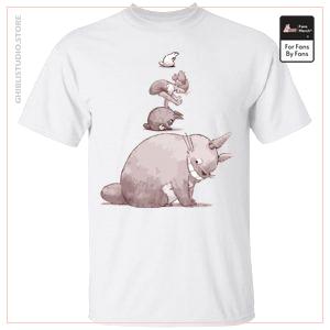 Cute Totoro Print T-Shirt For Women 12 Styles