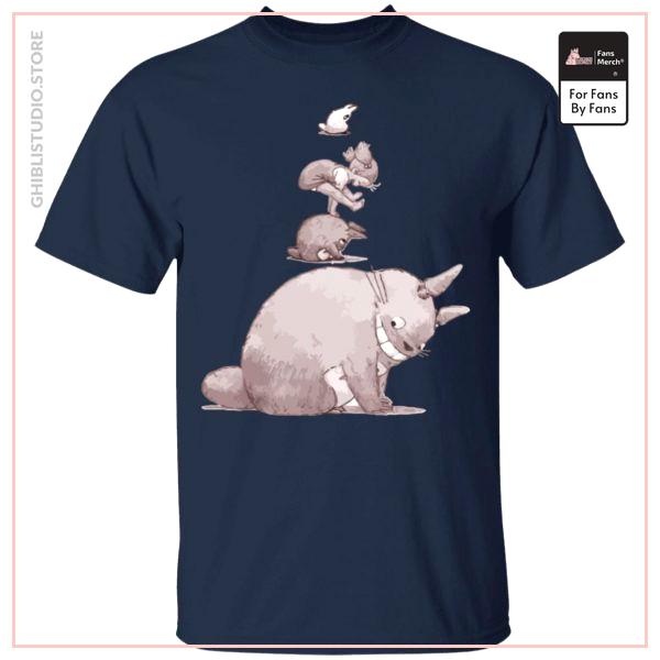 Totoro - Jump over the cow playing T Shirt