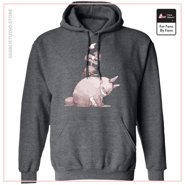 Totoro - Jump over the cow playing Hoodie