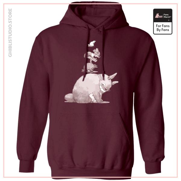 Totoro - Jump over the cow playing Hoodie