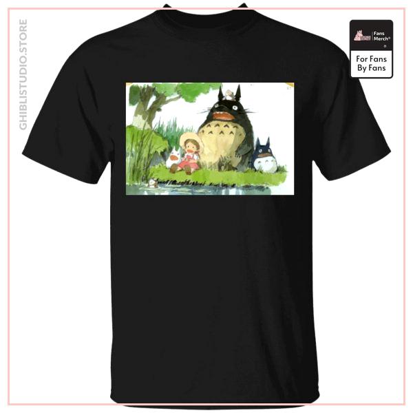 My Neighbor Totoro Picnic Fanart T Shirt Unisex