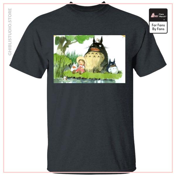 My Neighbor Totoro Picnic Fanart T Shirt Unisex