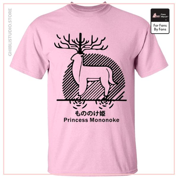 Princess Mononoke - Shishigami Line Art T Shirt Unisex