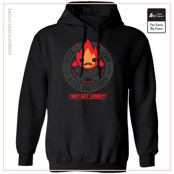 Howl's Moving Castle - Never Leave a Fire Hoodie