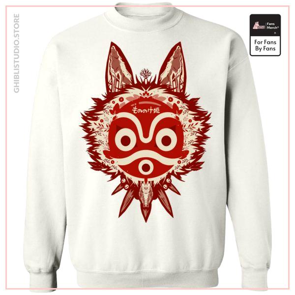 Princess Mononoke Mask Sweatshirt Unisex