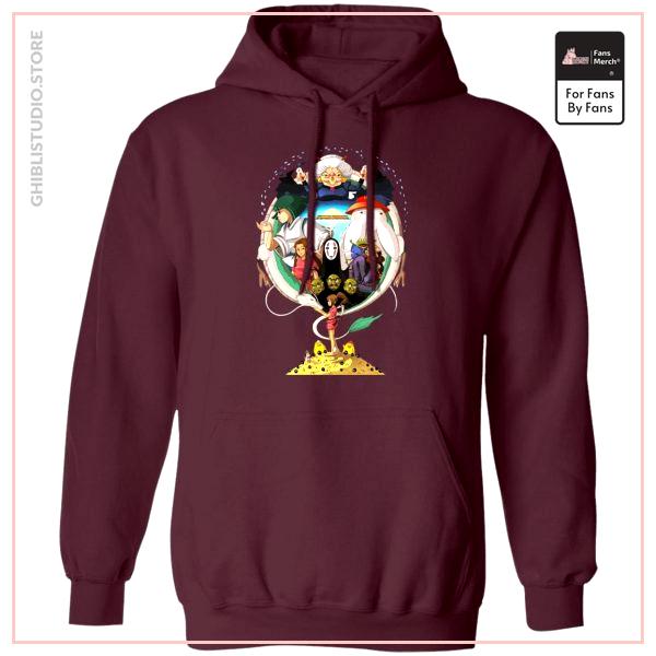 Spirited Away Characters Compilation Hoodie Unisex