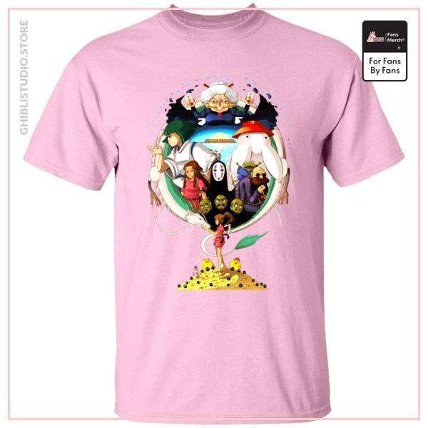Spirited Away Characters Compilation T Shirt Unisex