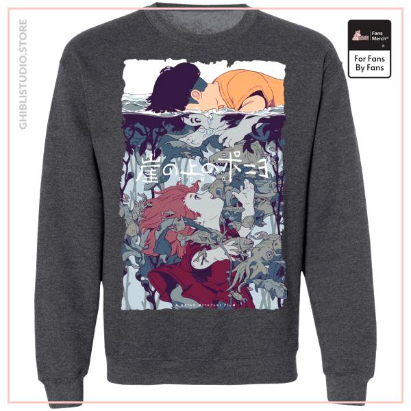 Ponyo and Sosuke Creative Art Sweatshirt Unisex