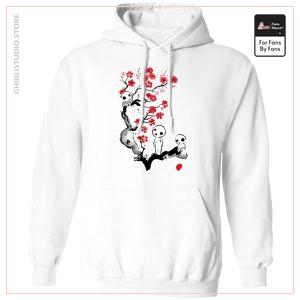 Princess Mononoke - Tree Spirits on the Cherry Blossom Hoodie Unisex