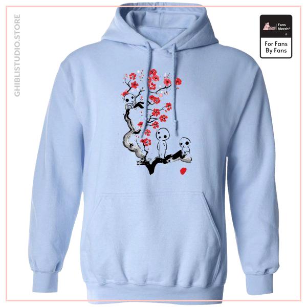 Princess Mononoke - Tree Spirits on the Cherry Blossom Hoodie Unisex