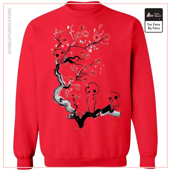 Princess Mononoke - Tree Spirits on the Cherry Blossom Sweatshirt Unisex