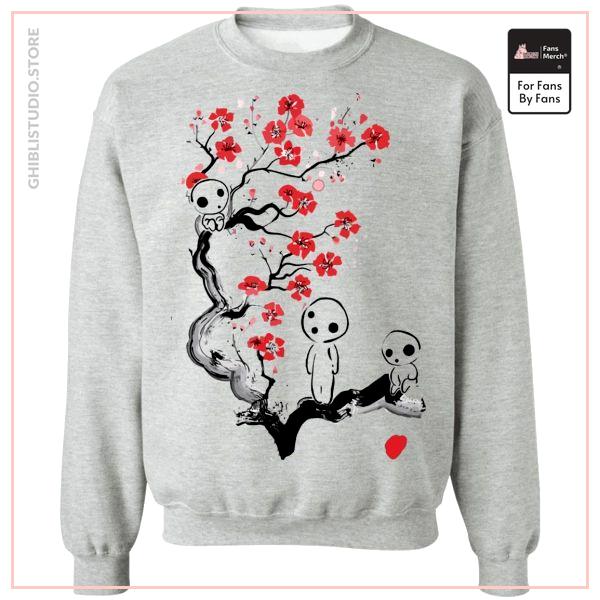 Princess Mononoke - Tree Spirits on the Cherry Blossom Sweatshirt Unisex