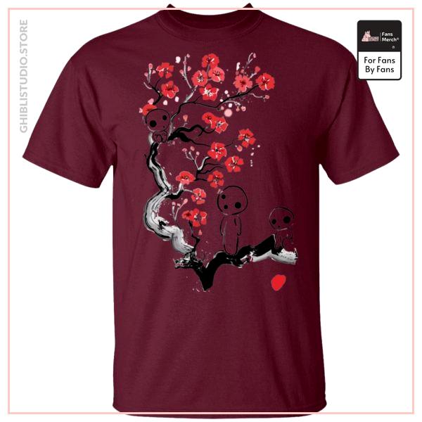 Princess Mononoke - Tree Spirits on the Cherry Blossom T Shirt Unisex
