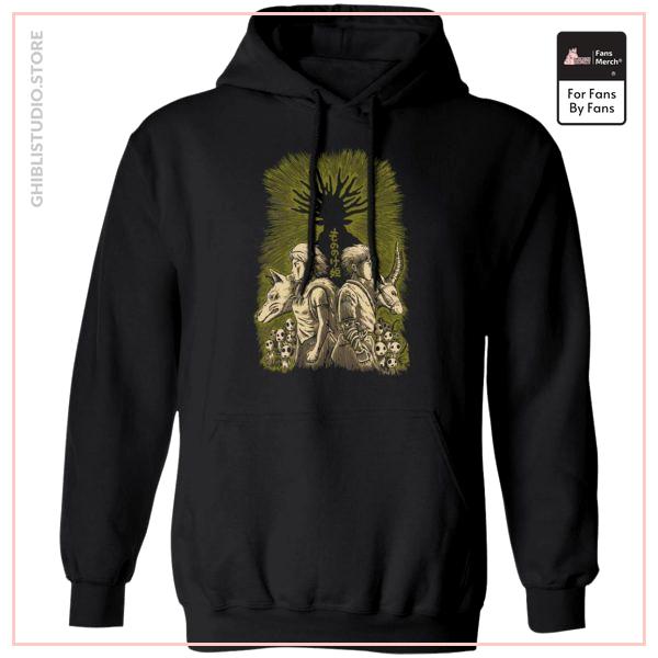 Princess Mononoke - San and Ashitaka Hoodie Unisex