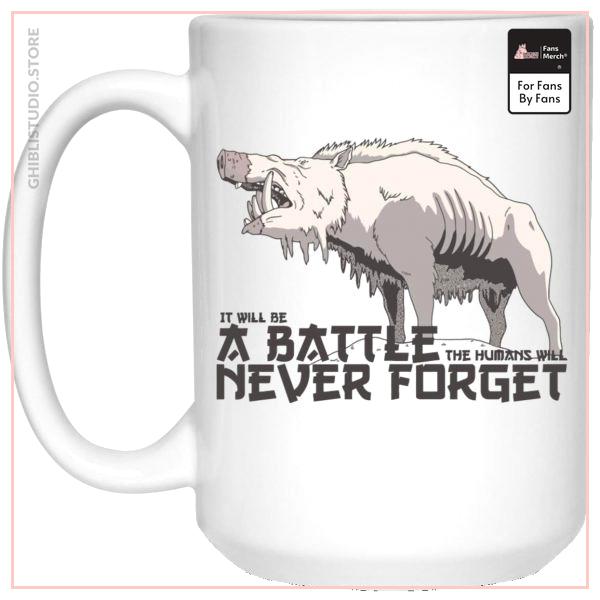 Princess Mononoke - A Battle Never Forget Mug