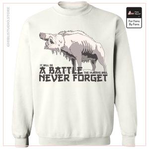 Princess Mononoke - A Battle Never Forget Sweatshirt