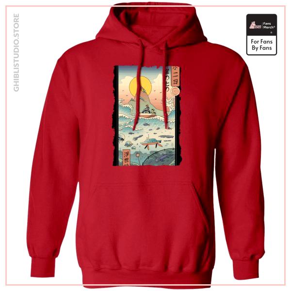 Ponyo By The Sea Classic Hoodie
