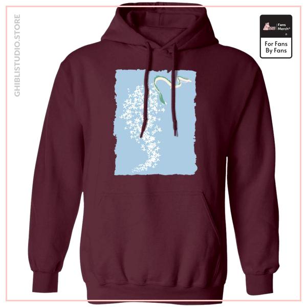 Spirited Away -  Flying Haku Dragon Hoodie