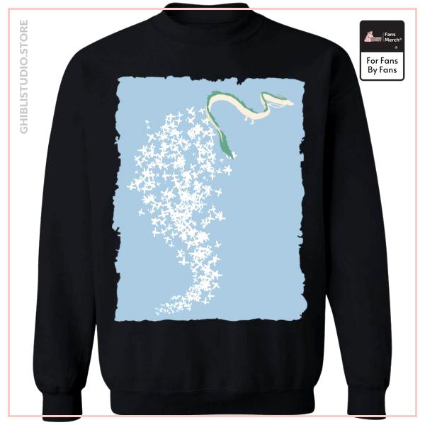 Spirited Away -  Flying Haku Dragon Sweatshirt