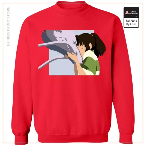 Spirited Away Haku and Chihiro Graphic Sweatshirt