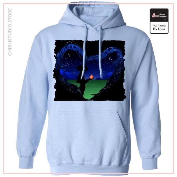 Howl's Moving Castle - Howl meets Calcifer Classic Hoodie