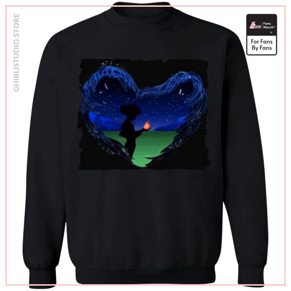 Howl's Moving Castle - Howl meets Calcifer Classic Sweatshirt