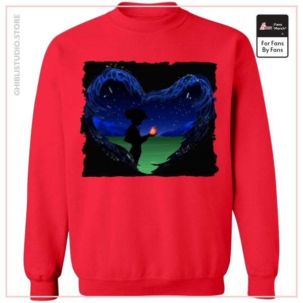 Howl's Moving Castle - Howl meets Calcifer Classic Sweatshirt