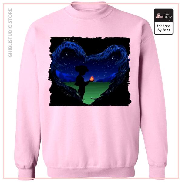 Howl's Moving Castle - Howl meets Calcifer Classic Sweatshirt