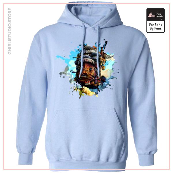 Howl's Moving Castle Painting Hoodie