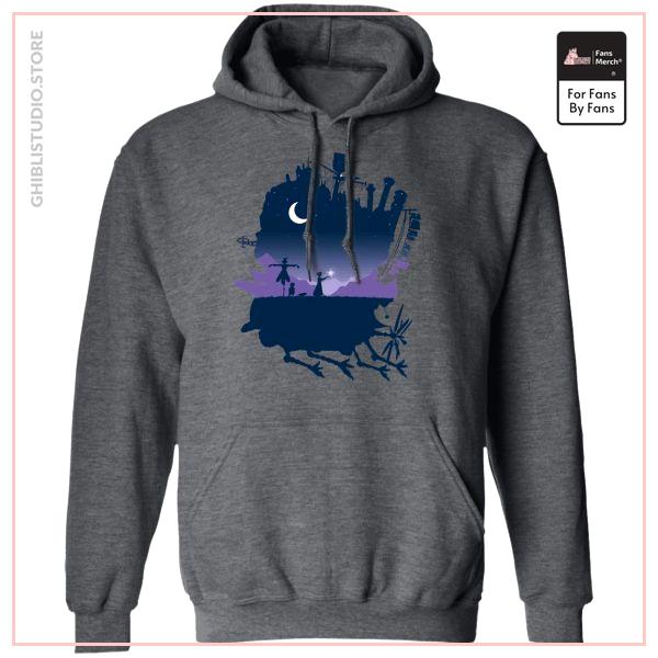 Howl's Moving Castle Midnight Hoodie