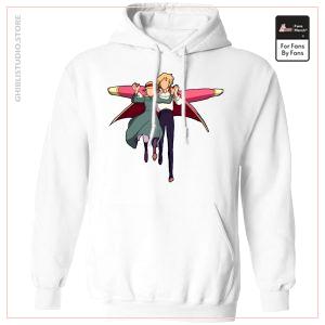 Howl's Moving Castle - Howl and Sophie Running Classic Hoodie