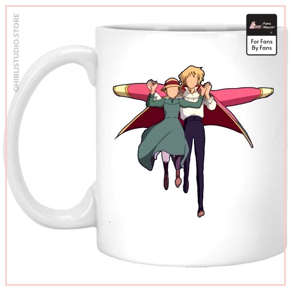 Howl's Moving Castle - Howl and Sophie Running Classic Mug