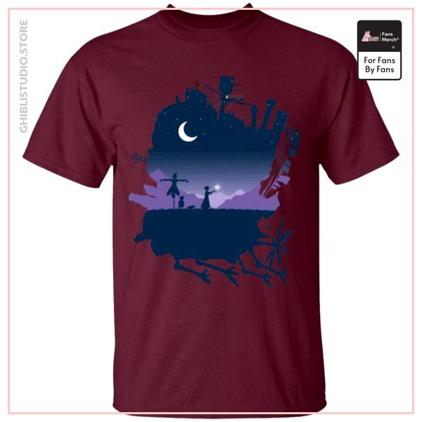 Howl's Moving Castle Midnight T Shirt